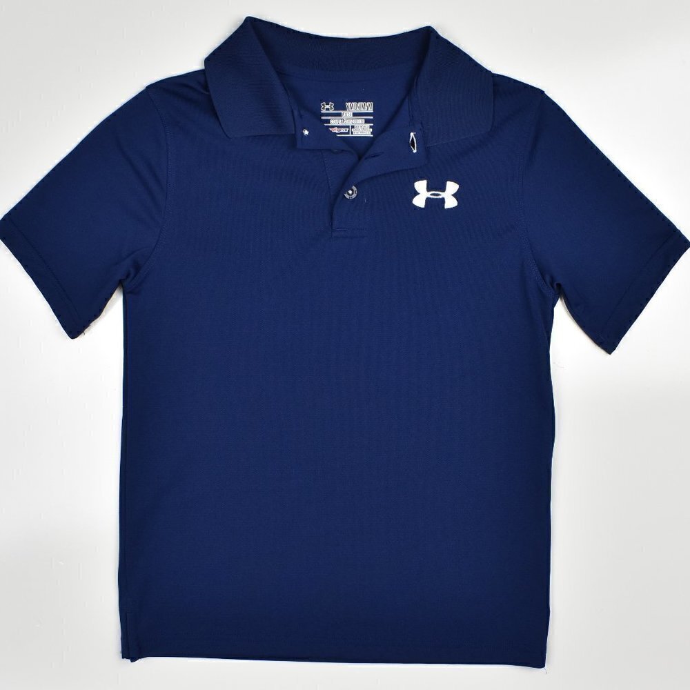 Under Armour Dri Fit Polo Golf Shirt M - Picture 1 of 4